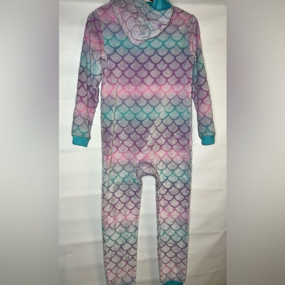Footsie Pajamas ~ Dragon ~ Cat & Jack ~ EUC ~ Girls XL (14/16) Like New - Picture 4 of 6